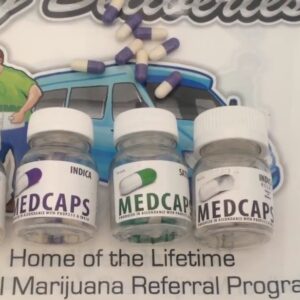 Buy MedCaps THC Capsules 35MG online Australia