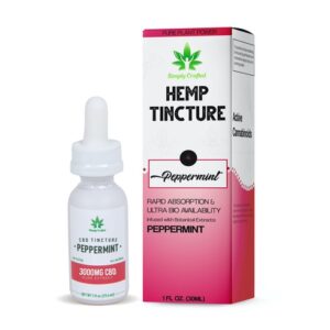 Buy 3000mg CBD Peppermint Tincture online Australia