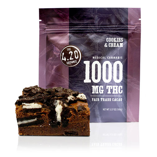 Cookies & Cream 4.20 Brownie